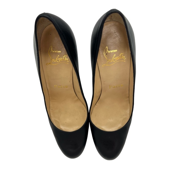 Christian Louboutin Nappa Leather Black Platform ‘New Simple‘ 100 Pumps Size 36 - Picture 5 of 7